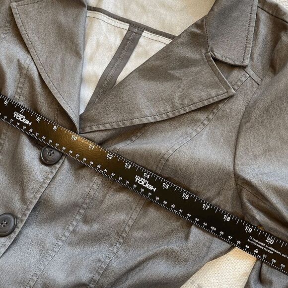 Women's Gray Jacket - Picture 7 of 10